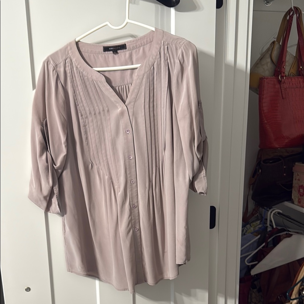BCBG MAXAZRIA Women's Mauve Blouse